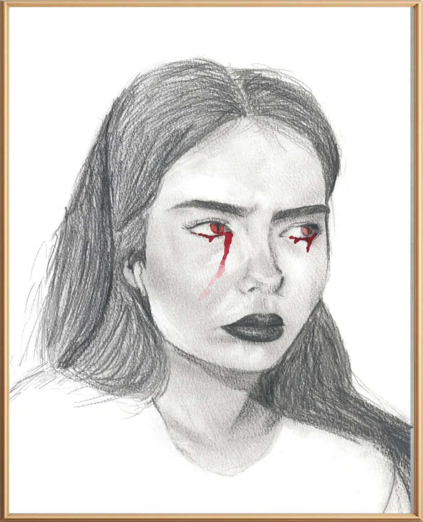 GirlwithRedTears 830x1024